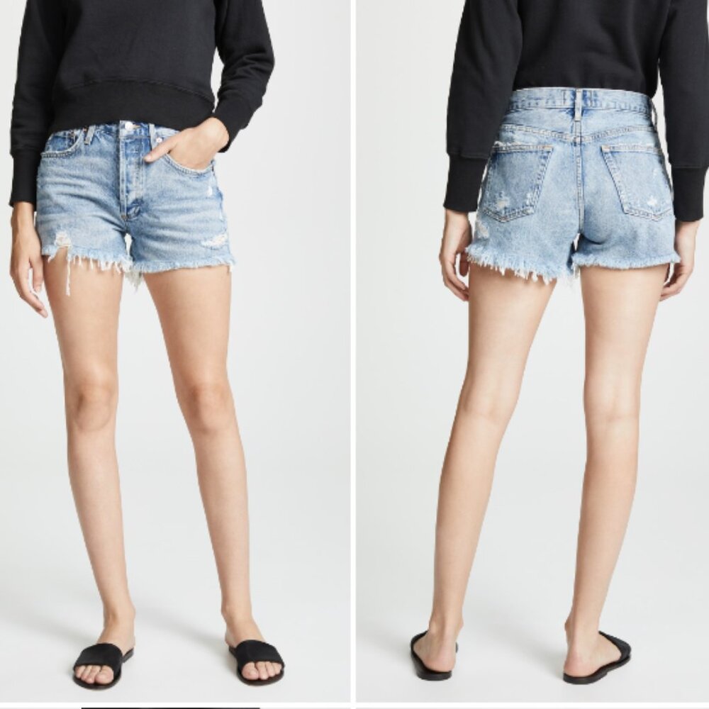 Agolde Parker Vintage Cut Off Short in Swapmeet
